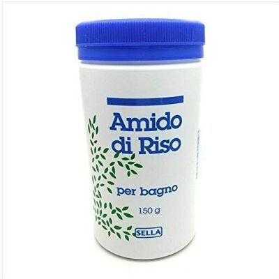 SELLA Srl Amido di Riso per Bagno 150 g SELLA Srl Amido di Riso per Bagno 150 g