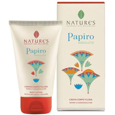BIOS LINE SpA Nature's Papiro Assoluto Crema Corpo Fluida, 150 ml BIOS LINE SpA Nature's Papiro Assoluto Crema Corpo Fluida, 150 ml