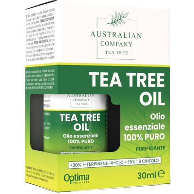 OPTIMA NATURALS Srl Australian Tea Tree Oil 30ml - Olio Essenziale per il Corpo - Ideale per Zone Difficili - Zona Sotto le Unghie OPTIMA NATURALS Srl Australian Tea Tree Oil 30ml - Olio Essenziale per il Corpo - Ideale per Zone Difficili - Zona Sotto le Unghie