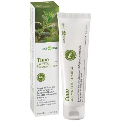BIOS LINE SpA Timo Crema Eudermica Lenitiva, 100 ml BIOS LINE SpA Timo Crema Eudermica Lenitiva, 100 ml