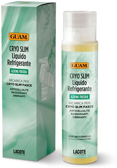 Lacote Srl Guam - Cryo Slim Liquido Refrigerante Azione Fredda Ricarica per fasce anticellulite 250ml - Riduci la Cellulite con il Potere del Freddo