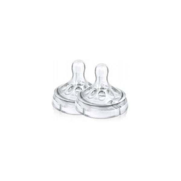 philips spa avent 2 - tett. natural flusso lento 2 fori