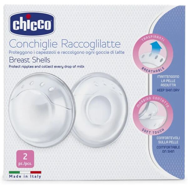 chicco conchiglie racc-latte 2pz