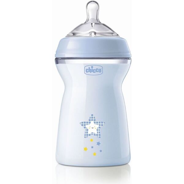 chicco biberon natural feeling flusso veloce 6 mesi+ bimbo 330ml - alimentazione infantile