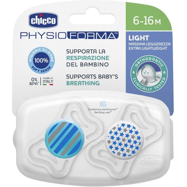 chicco ch succh.light boy sil. 6m 2pz