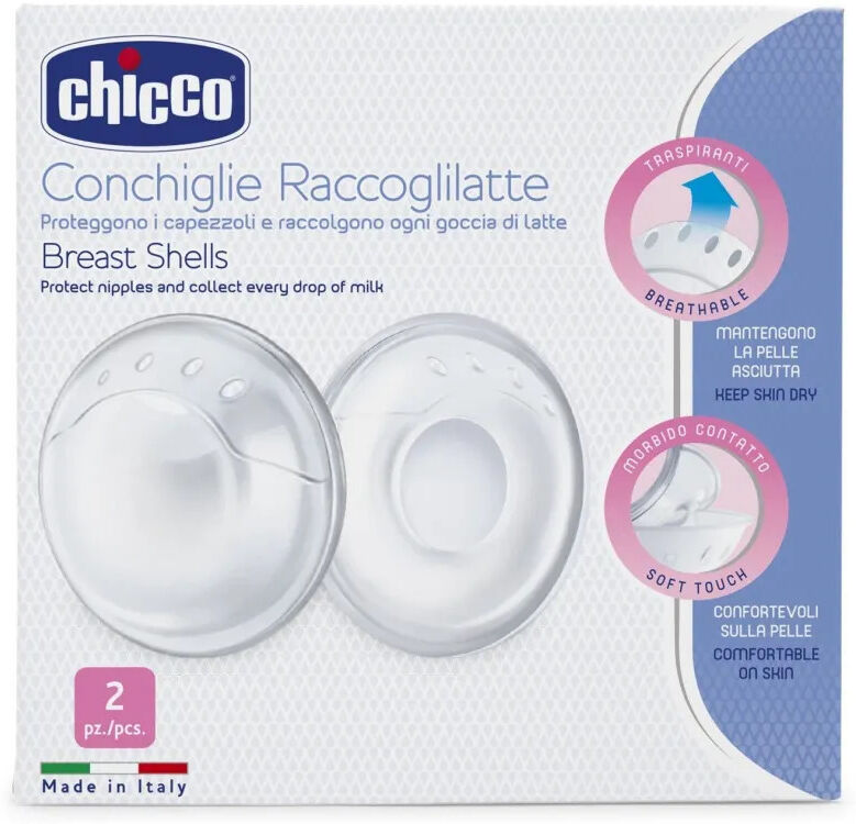 chicco conchiglie racc-latte 2pz