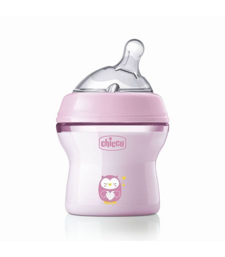 chicco biberon natural feeling flusso lento 0 mesi+ bimba 150ml - alimentazione infantile