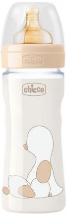 chicco biberon original touch regolar unisex caucciù 2 mesi+ 250ml