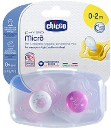 Chicco Ch Succh Micro Grl 0-2m 2pz