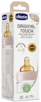 Chicco Original Touch Tettarella Caucciu Vetro Girl 240ml