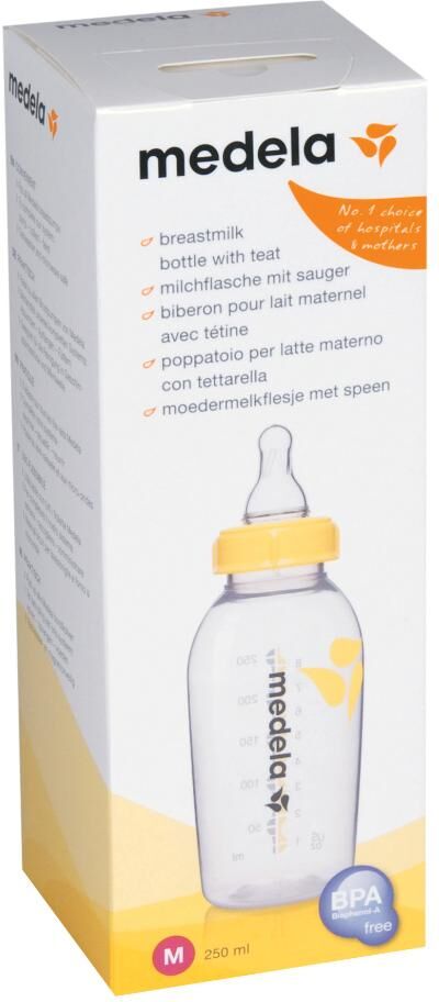 Medela Italia Srl MEDELA Poppatoio c/Tettar.Flusso Medio 250ml