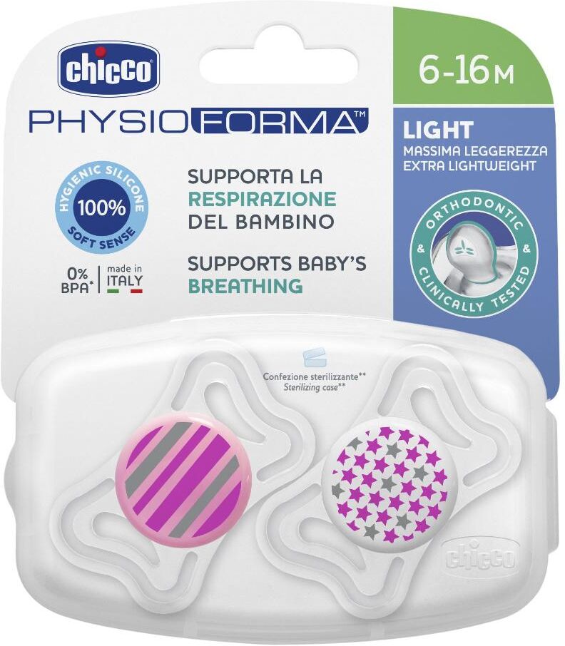 Chicco CH Succh.Light Girl Sil. 6m2pz