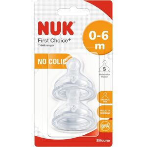 MAPA Gmbh NUK First Choice Tettarella Anti-Coliche Silicone, 2 pezzi MAPA Gmbh NUK First Choice Tettarella Anti-Coliche Silicone, 2 pezzi