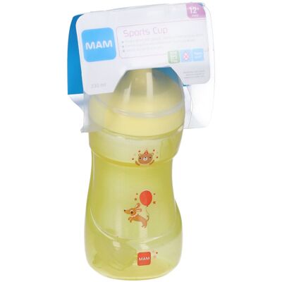 Baby Italia Mam Tazza Sports 330ml Neutro 1 Pezzo Baby Italia Mam Tazza Sports 330ml Neutro 1 Pezzo