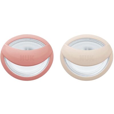 Succhietto in Silicone NUK Mommy Feel - 0-9 mesi Rosa - 2 pezzi Succhietto in Silicone NUK Mommy Feel - 0-9 mesi Rosa - 2 pezzi