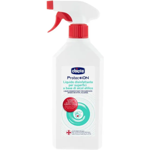 Chicco Liquido Disinfettante Superfici Alcol Etilico 500ml - Disinfettante per la Casa e l'Ufficio