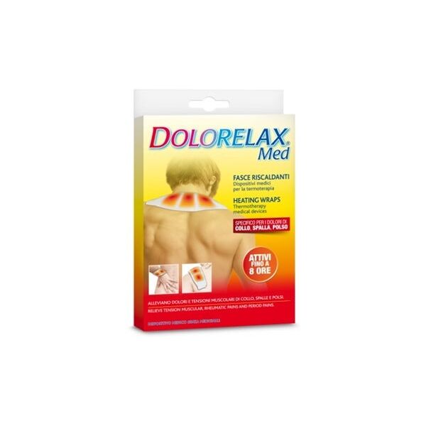 euritalia pharma (div.coswell) dolorelax med - fascia riscaldante 2 pezzi