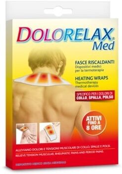 euritalia pharma (div.coswell) dolorelax med - fascia riscaldante 2 pezzi