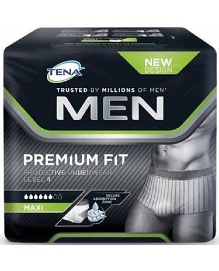 Essity Italy Spa Tena Men Premium Fit Livello 4 Mutandina assorbente uomo Taglia L 8 pezzi 