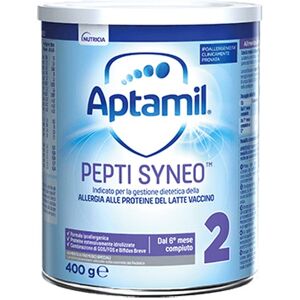 Danone Nutricia Spa Soc.Ben. Aptamil Pepti Syneo 2 Latte 400g 6 Mesi+ - Formula per L'Alimentazione dei Bambini con Intolleranze Alimentari