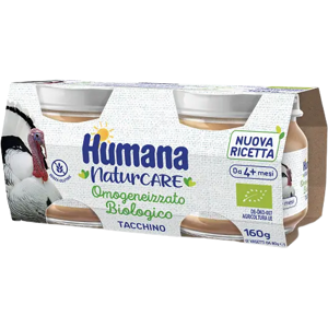 Humana Italia Spa HUMANA OMOG TACCHINO BIO 2X80G