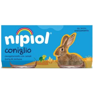 Plasmon NIPIOL Omog.Coniglio 2x 80g