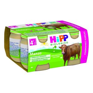 Hipp Italia Srl HIPP BIO OMOG MANZO 4X80G