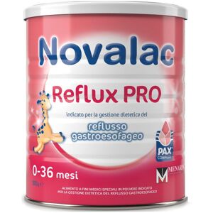 A.Menarini Ind.Farm.Riun.Srl Novalac Reflux Pro 800g - Alimento in Polvere per Bambini con Reflusso Gastroesofageo