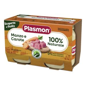 Plasmon (Heinz Italia Spa) PLASMON OMOG MANZO CAROTE 2PZ
