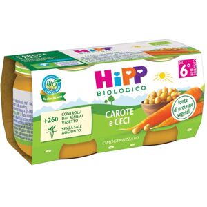 hipp bio omog carote/ceci2x80g