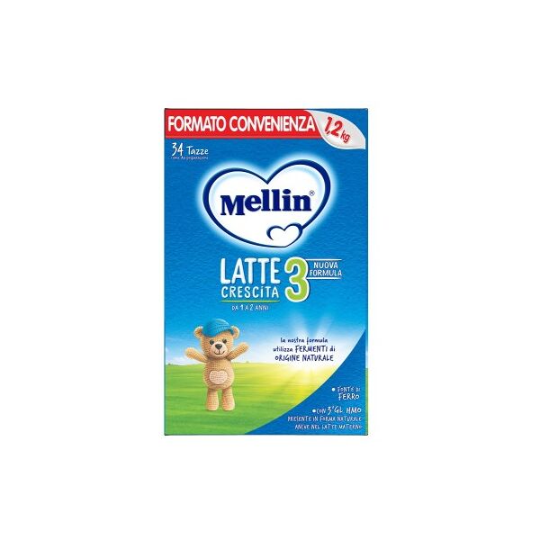 danone nutricia spa soc.ben. mellin 3 crescita polvere 1200g - latte di crescita per bambini