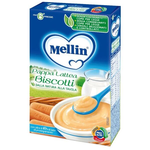 danone nutricia spa soc.ben. mellin pappa lattea biscotti 250g - alimenti per bambini a partire dal 6° mese