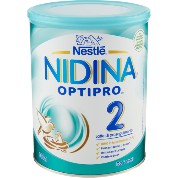 nestle' italiana spa nestlé - nidina 2 optipro polvere 800g - latte in polvere per lattanti