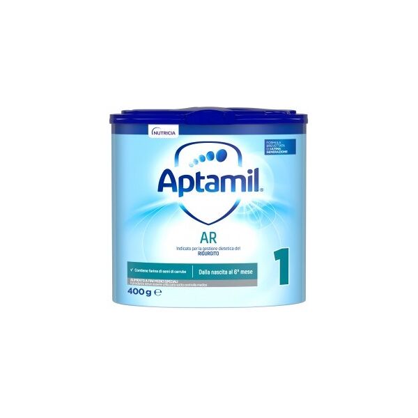 danone nutricia spa soc.ben. aptamil ar 1 polvere busta 400g - latte antirigurgito per lattanti - formula anti-reflusso