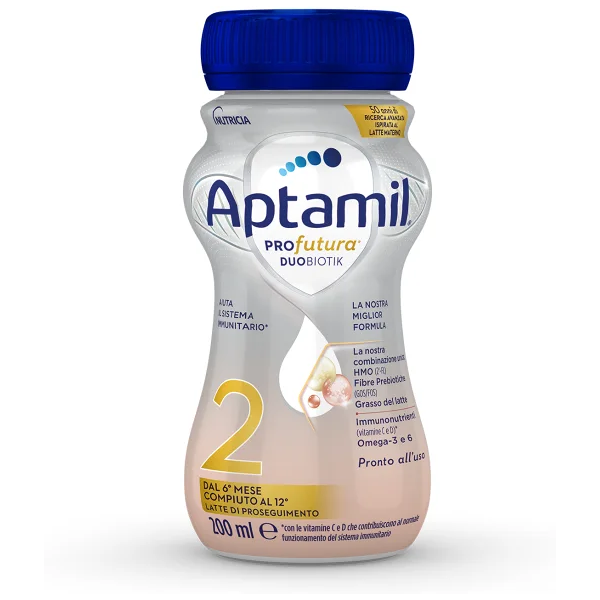 danone nutricia spa soc.ben. aptamil profutura 2 latte 200ml 6mesi+ - alimentazione complementare per lattanti