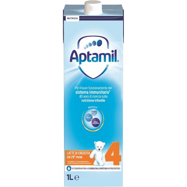 mellin aptamil 4 latte di crescita 1000ml 24 mesi+ - nutrizione completa per bambini in crescita