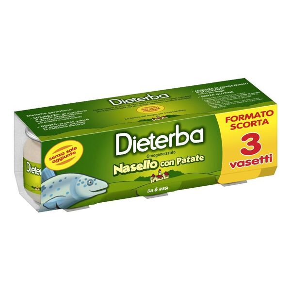 dieterba (heinz italia spa) dieterba omog.nasello 3x80g