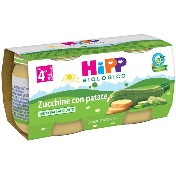 hipp italia srl hipp bio omog.zucchine patate 2x80g