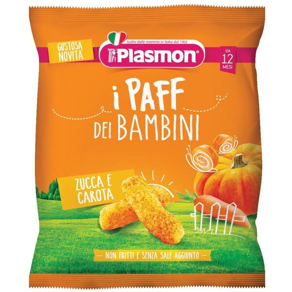 plasmon (heinz italia spa) plasmon paff snack zucca/car.