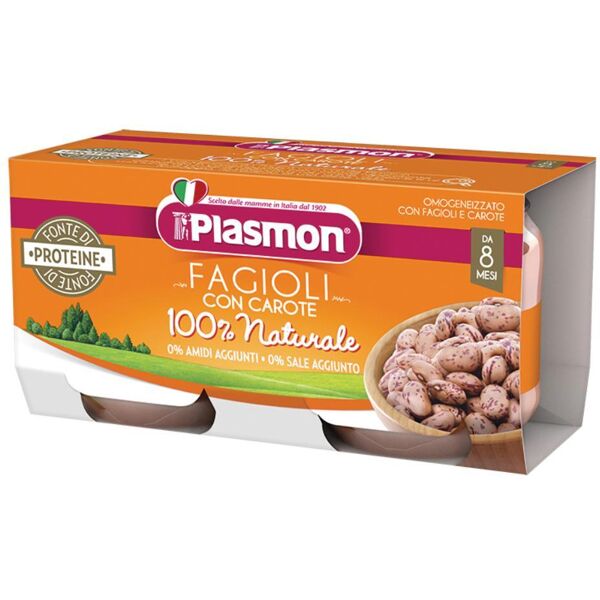 plasmon (heinz italia spa) omo pl.fagioli/carote 2x80g