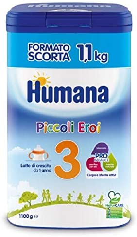 humana italia spa humana 3 1100g natcare mp latte in polvere