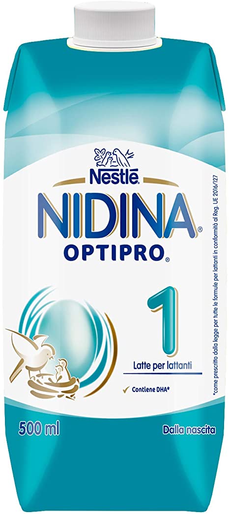 nestle' italiana spa nestlé - nidina optipro 1 6x500ml - latte in polvere per neonati