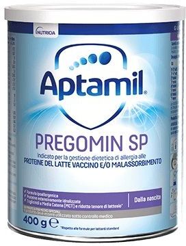 danone nutricia spa soc.ben. aptamil pregomin sp 400g - alimento per neonati con allergia alle proteine del latte vaccino