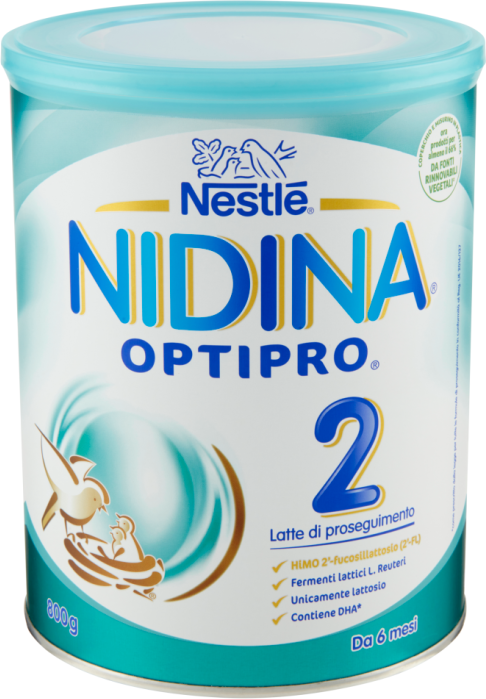 nestle' italiana spa nestlé - nidina 2 optipro polvere 800g - latte in polvere per lattanti