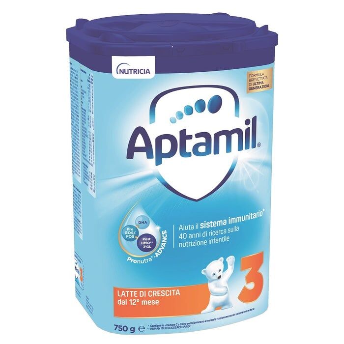 mellin aptamil 3 latte di crescita 750g - nutrizione di qualità per bambini in crescita