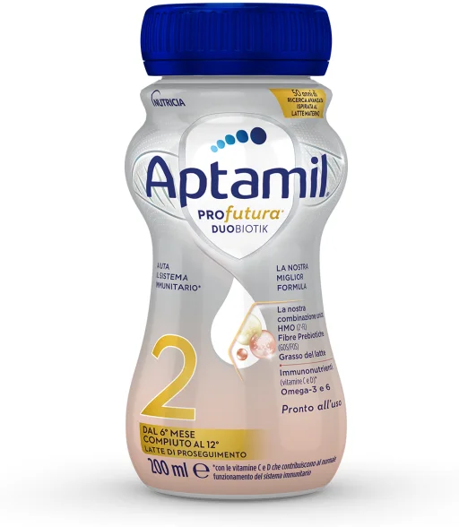 danone nutricia spa soc.ben. aptamil profutura 2 latte 200ml 6mesi+ - alimentazione complementare per lattanti