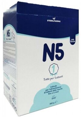 sterilfarma srl n5 1 latte per lattanti in polvere 0-6 mesi 750g - nutrizione completa per neonati