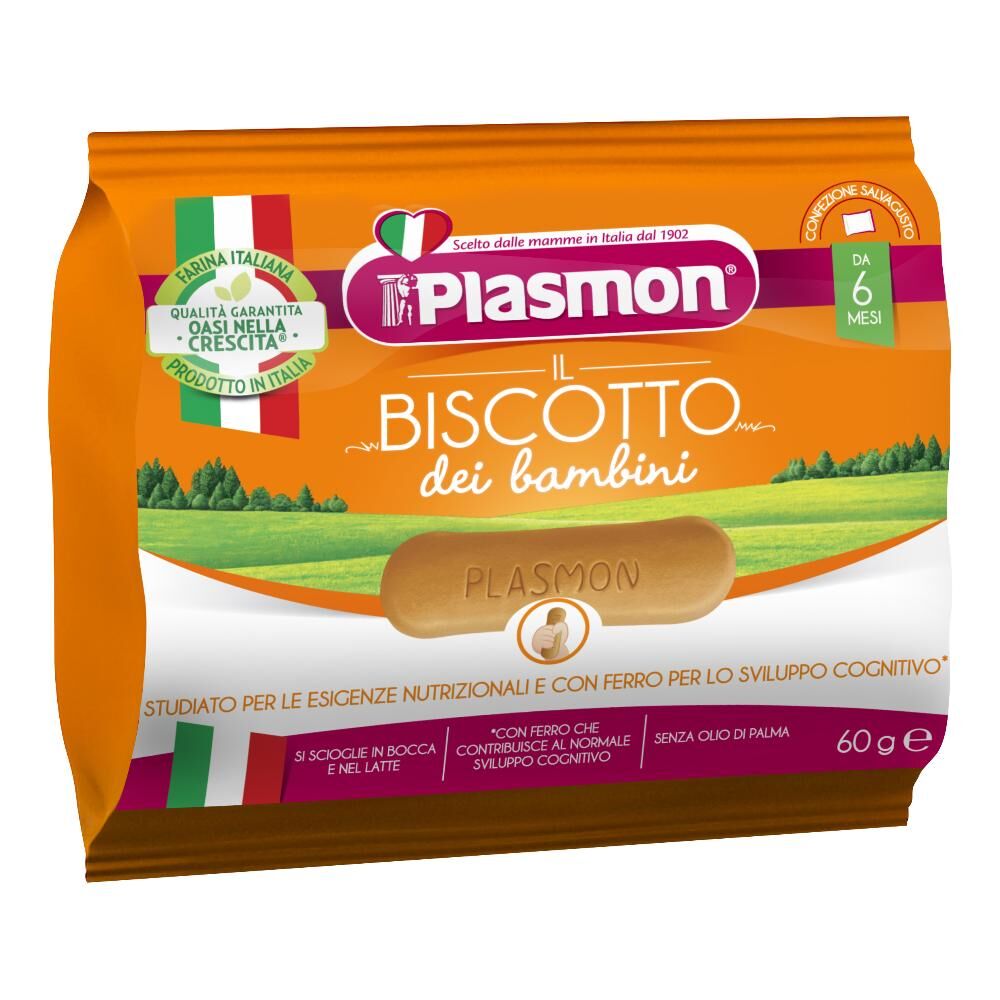 plasmon (heinz italia spa) plasmon biscotti snack size 60g