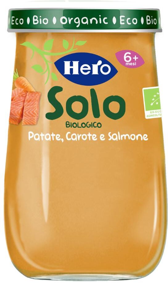 fater babycare hero solo omog salmone/verdure