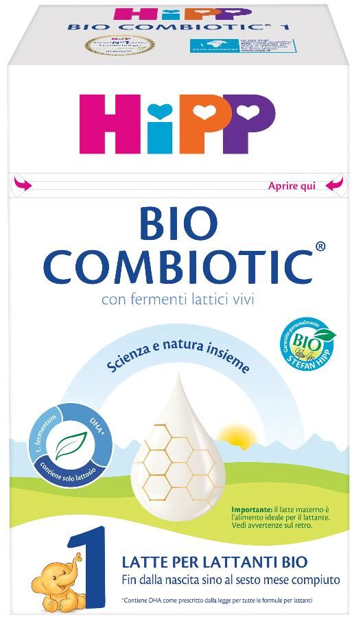 hipp italia srl hipp 1 bio combiotic 600g